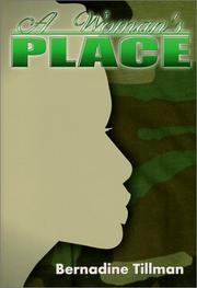 Front cover of A Woman's Place by Bernadine Tillman