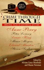 Cover of Crime through time by Miriam Grace Monfredo