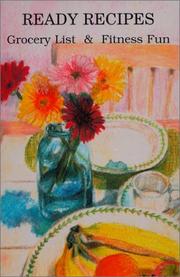 Front cover of Ready Recipes, Book 1 by Joan Hastings