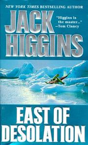Front cover of East Of Desolation by Henry Patterson