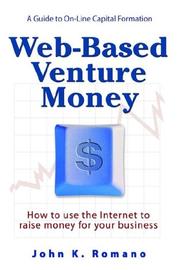 Cover of Web-based Venture Money by John K. Romano