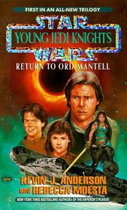 Front cover of Star Wars - Young Jedi Knights - Return to Ord Mantell by Kevin J. Anderson