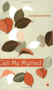 Cover of Call Me Myriad by Constance Hester