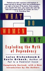 Cover of What do women want by Luise Eichenbaum