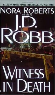 Front cover of Witness in Death by Nora Roberts