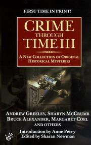 Cover of Crime through time III by Anne Perry - undifferentiated