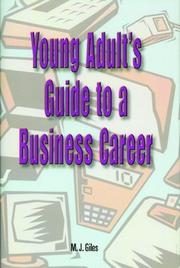 Front cover of Young Adult's Guide to a Business Career by M. J. Giles