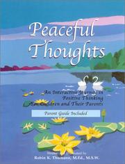 Cover of Peaceful Thoughts by Robin Thumann