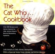 Cover of The cat who-- cookbook by Unknown