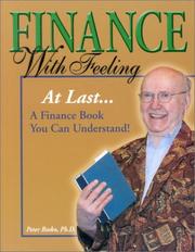 Cover of Finance with Feeling by Peter, Ph.D. Rosko