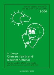 Front cover of Dr. Zhang's Chinese Health and Weather Almanac 2004 by Thomas Zhe Zhang