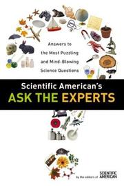 Cover of Scientific American's Ask the Experts by Editors Of Scientific American