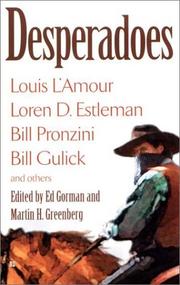 Cover of Desperadoes by Edward Gorman