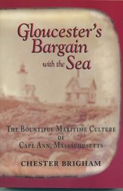 Front cover of Gloucester's Bargain with the Sea by Chester Brigham