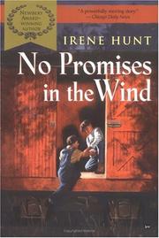 Front cover of No Promises in the Wind by Irene Hunt