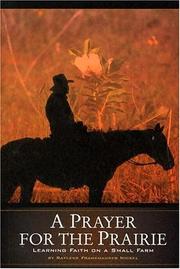 Front cover of A Prayer for the Prairie by Raylene Frankhauser Nickel