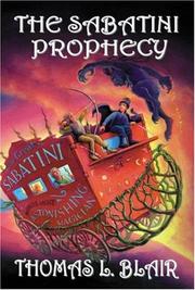 Front cover of The Sabatini Prophecy (Adventures of Davey Boehm) by Thomas L. Blair