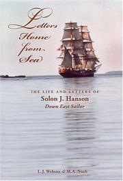 Front cover of Letters Home from Sea by L.J Webster and M.A. Noah