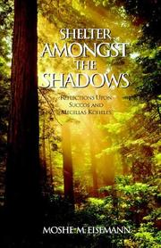 Front cover of Shelter Amongst the Shadows by Moshe M. Eisemann