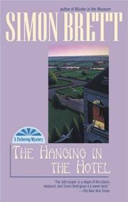 Front cover of The hanging in the hotel by Simon Brett