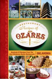 Cover of Restaurant Recipes of the Ozarks, Oklahoma by Restaurant Recipes/JE Cornwell