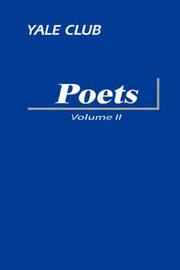 Front cover of Yale Club Poets II by Carol, S Weeks