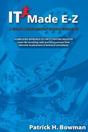 Cover of IT Made E-Z by Patrick H. Bowman