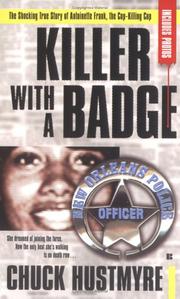 Front cover of Killer with a badge by Chuck Hustmyre