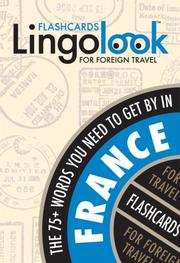 Front cover of Lingolook FRANCE (Lingolook Flashcards for Foreign Travel) by Unknown