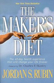 Cover of The Maker's Diet by Jordan Rubin