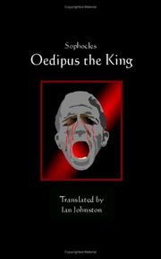 Front cover of Oedipus the King - Translated by Ian Johnston by Sophocles