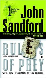 Front cover of Rules of Prey (Lucas Davenport Mysteries) by John Sandford