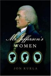 Front cover of Mr. Jefferson's women by Jon Kukla