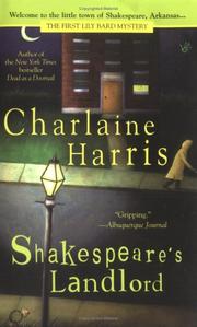 Front cover of Shakespeare's Landlord (The First Lily Bard Mystery) by Charlaine Harris
