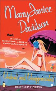 Front cover of Undead and Unappreciated (Queen Betsy, Book 3) by MaryJanice Davidson