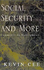 Cover of Social Security and More by Kevin Cee