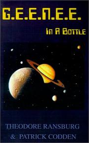 Front cover of G.E.E.N.E.E. in a Bottle by Theodore Ransburg