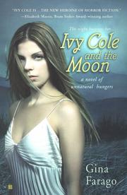 Front cover of Ivy Cole And the Moon by Gina Farago