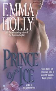 Front cover of Prince of Ice by Emma Holly
