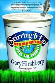 Cover of Stirring It Up by Gary Hirshberg