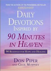 Front cover of Daily devotions inspired by 90 minutes in heaven by Don Piper
