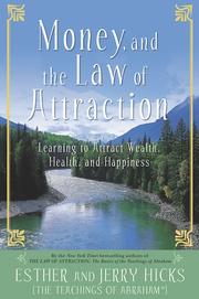 Front cover of Money, and the law of attraction by Esther Hicks