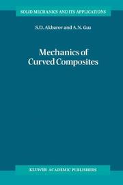 Front cover of Mechanics of Curved Composites by S.D. Akbarov
