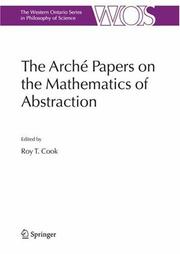 Front cover of The Arché Papers on the Mathematics of Abstraction by Roy T. Cook