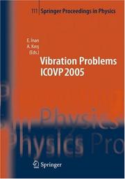 Front cover of The Seventh International Conference on Vibration Problems by International Conference on Vibration Problems (7th 2005 Istanbul, Turkey)