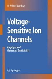 Front cover of Voltage-Sensitive Ion Channels by H. Richard Leuchtag