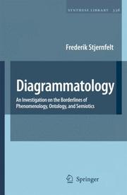 Front cover of Diagrammatology by Frederik Stjernfelt