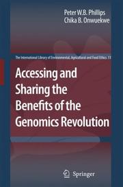 Front cover of Accessing and Sharing the Benefits of the Genomics Revolution by Unknown