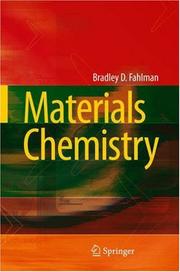 Front cover of Materials Chemistry by Bradley D. Fahlman