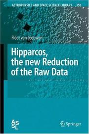 Front cover of Hipparcos, the New Reduction of the Raw Data by Floor van Leeuwen